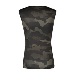 SCOTT Ujjatlan kerékpáros póló - UNDERWEAR CARBON - fekete/szürke