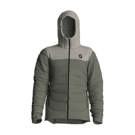 SCOTT Kerékpáros dzseki béléssel - INSULOFT WARM - fehér/szürke