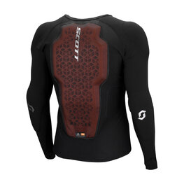 SCOTT hát- és mellkasvédő - SOFTCON HYBRID PRO - fekete