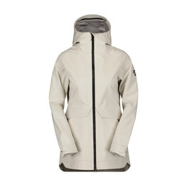SCOTT vízálló kabát - TECH COAT 3L W - fehér