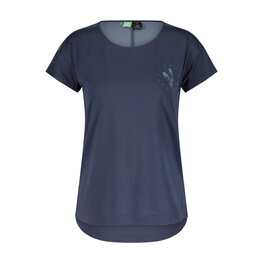 SCOTT Rövid ujjú kerékpáros póló - TRAIL FLOW DRI SS W - kék