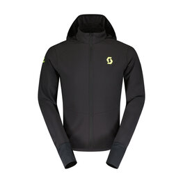 SCOTT Kerékpáros dzseki béléssel - RC RUN WARM - fekete/sárga
