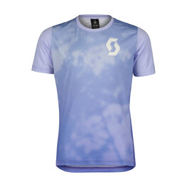 SCOTT Rövid ujjú kerékpáros mez - TRAIL VERTIC 20 SS JR - kék