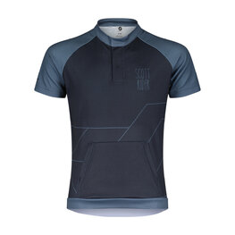 SCOTT Rövid ujjú kerékpáros mez - RC TEAM SS JR - kék