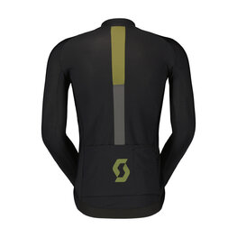 SCOTT Kerékpáros szélálló dzseki - RC PRO WARM HYBRID GTX WS - zöld/fekete