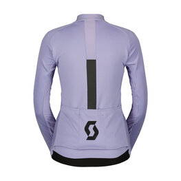SCOTT Kerékpáros szélálló dzseki - RC PRO WARM GTX WS W - lila/fekete