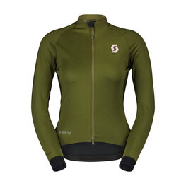 SCOTT Kerékpáros szélálló dzseki - RC PRO WARM GTX WS W - zöld/rózsaszín