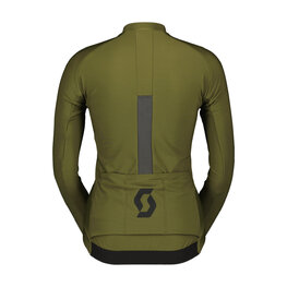 SCOTT Kerékpáros szélálló dzseki - RC PRO WARM HYBRID GTX WS W - fekete/zöld