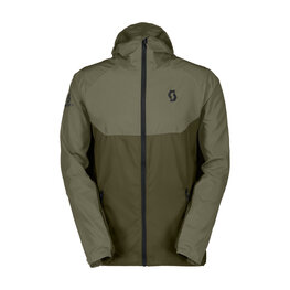 SCOTT Kerékpáros szélálló dzseki - EXPLORAIR LIGHT WB - zöld
