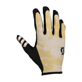 SCOTT Kerékpáros kesztyű hosszú ujjal - TRACTION LF - rózsaszín/bézs/fekete