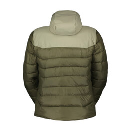 SCOTT Kerékpáros dzseki béléssel - INSULOFT WARM - szürke/zöld