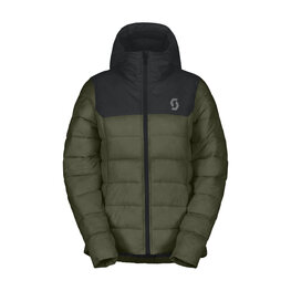 SCOTT Kerékpáros dzseki béléssel - INSULOFT WARM W - fekete/zöld