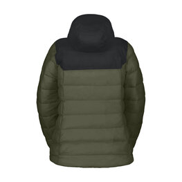 SCOTT Kerékpáros dzseki béléssel - INSULOFT WARM W - fekete/zöld