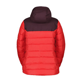 SCOTT Kerékpáros dzseki béléssel - INSULOFT WARM W - lila/piros