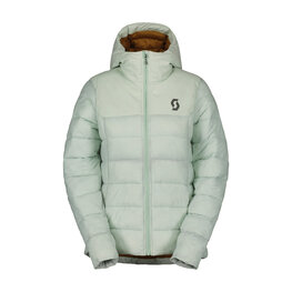 SCOTT Kerékpáros dzseki béléssel - INSULOFT WARM W - zöld/barna