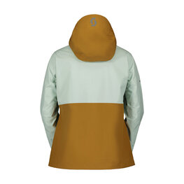 SCOTT vízálló kabát - DRYO PRO 2.5L W - zöld/barna