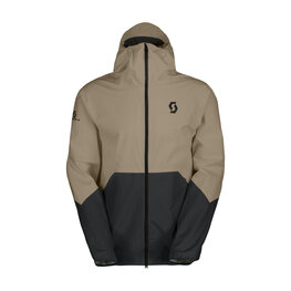 SCOTT vízálló kabát - EXPLORAIR LIGHT DRYO 2.5L - bézs/fekete
