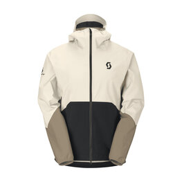 SCOTT vízálló kabát - EXPLORAIR LIGHT DRYO 2.5L - fehér/fekete