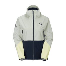 SCOTT vízálló kabát - EXPLORAIR LIGHT DRYO 2.5L W - szürke/kék/sárga