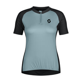 SCOTT Rövid ujjú kerékpáros mez - ENDURANCE 20 W - kék/fekete