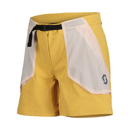 SCOTT Rövid kerékpáros nadrág kantár nélkül - EXPLORAIR ESCAPE W - bézs/rózsaszín