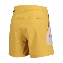 SCOTT Rövid kerékpáros nadrág kantár nélkül - EXPLORAIR ESCAPE W - bézs/rózsaszín