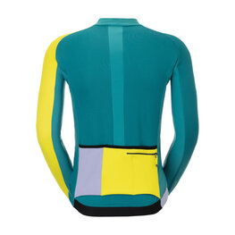 SCOTT Kerékpáros szélálló dzseki - RC PRO WARM GTX WS-REMIX - zöld/lila/sárga