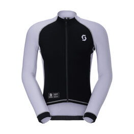 SCOTT Hosszú ujjú kerékpáros mez - RC PRO WARM REMIX - fekete/lila