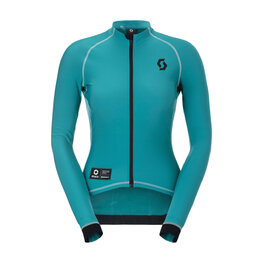 SCOTT Hosszú ujjú kerékpáros mez - RC PRO WARM REMIX W - zöld