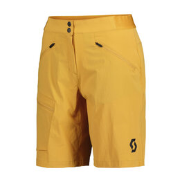 SCOTT Rövid kerékpáros nadrág kantár nélkül - EXPLORAIR LIGHT W - bézs