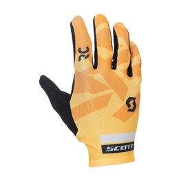 SCOTT Kerékpáros kesztyű hosszú ujjal - RC ENDURANCE LF - narancssárga/fekete