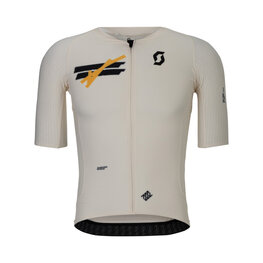 SCOTT Rövid ujjú kerékpáros mez - ULTD AERO - fehér