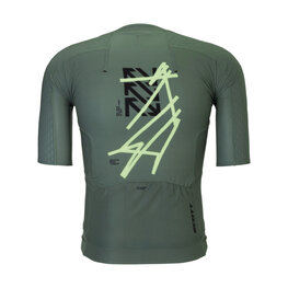 SCOTT Rövid ujjú kerékpáros mez - ULTD AERO - zöld