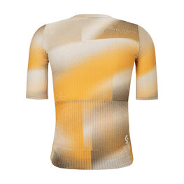 SCOTT Rövid ujjú kerékpáros mez - PRO SL - bézs/narancssárga