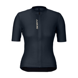 SCOTT Rövid ujjú kerékpáros mez - PRO W - kék