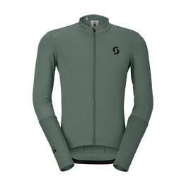 SCOTT Hosszú ujjú kerékpáros mez nyári - ENDURANCE - zöld
