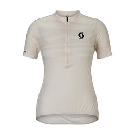 SCOTT Rövid ujjú kerékpáros mez - ENDURANCE LT W - fehér