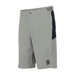 SCOTT Rövid kerékpáros nadrág kantár nélkül - VERTIC LT W/PAD - szürke/kék