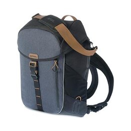 BASIL Kerékpáros táska - MILES DAYPACK - szürke