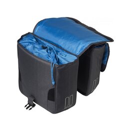 BASIL Kerékpáros táska - SPORT DESIGN-DOUBLE BAG - szürke