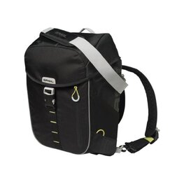 BASIL Kerékpáros táska - MILES DAYPACK - fekete