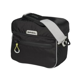 BASIL Kerékpáros táska - MILES HANDLEBAR BAG - fekete/sárga
