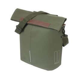 BASIL Kerékpáros táska - CITY SHOPPER BAG - zöld