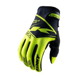 KENNY Kerékpáros kesztyű hosszú ujjal - BRAVE KID - sárga