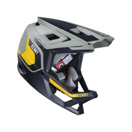 KENNY Kerékpáros sisak - SPLIT - sárga/zöld