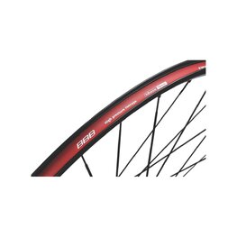 BBB szalag - RIMTAPE 45M X 22MM - piros