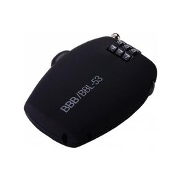 BBB kerékpár lakat - BBL-53 MINICASE - fekete