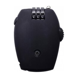 BBB kerékpár lakat - BBL-53 MINICASE - fekete