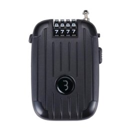 BBB kerékpár lakat - BBL-53XL MINICASE - fekete