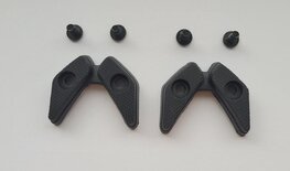 DMT tartalék sarok - HEEL PIECE - fekete